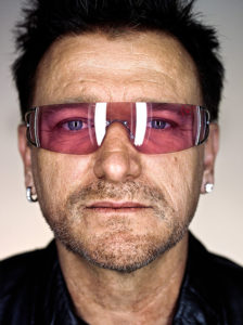 Pavel Sfera as Bono - Portrait by Mark Daybell