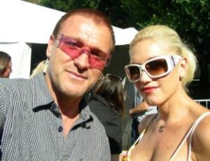 Pavel Sfera with Gwen Stefani